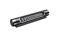 Автовизитка Baseus, Temporary, черный Автовизитка Baseus, Temporary, черный