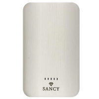 Беспроводной внешний аккумулятор Sancy 5000 mAh с магнитным креплением белый