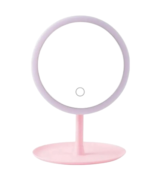 Зеркало для макияжа Xiaomi DOCO Daylight Small Mirror Pro M002 Pink