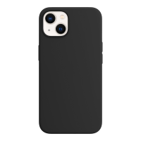 Чехол для iPhone 14 Plus Hardiz Liquid Silicone Magnet Case Black