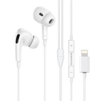 Наушники Borofone BM30 Pro, Lightning, 1.2 м, White