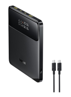 Внешний аккумулятор Baseus H1 Fast Charging, Digital Display 20000mAh 100W (P10021604123-00) Black