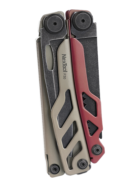 Мультитул NexTool Multi Functional Pliers F30 Pro (NE20203A), красный/бежевый/черный