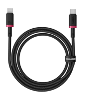 Кабель Baseus Dura Series Type-C to Type-C 100W 1m черный-красный P10377803U01-01 Кабель Baseus Dura Series Type-C to Type-C 100W 1m черный-красный P10377803U01-01