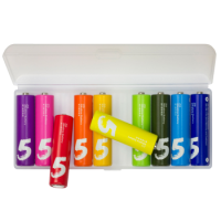 Батарейки алкалиновые Xiaomi AA (Rainbow ZI5 LR6) (10шт)