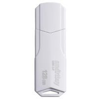 USB-накопитель 128Gb SmartBuy Clue, USB 3.1, белый