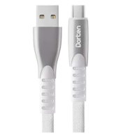 Кабель Dorten USB to USB-C Flat Series 1 m ,белый