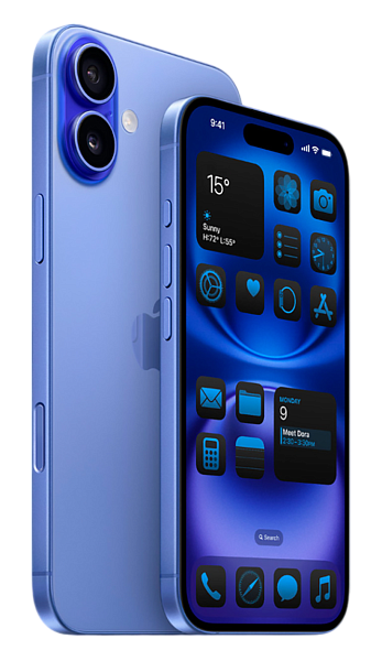 Apple iPhone 16 512ГБ Ultramarine (Синий) Sim+eSim