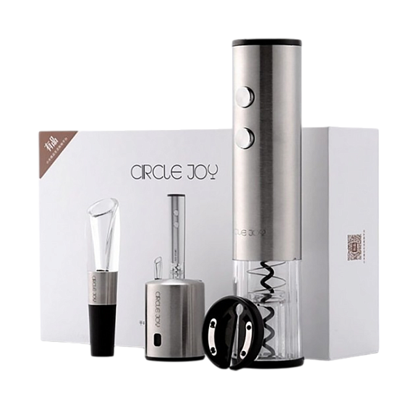 Винный набор Xiaomi Circle Joy 4 in 1 Set in a Gift Box (CJ-TZ02) Gray
