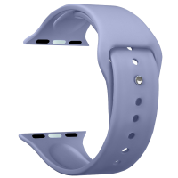 Ремешок для Apple Watch 42/44mm Deppa Band Silicone Lavender