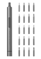Электрическая отвертка Xiaomi Wowstick Screwdriver 1F+ TRY 20 in 1 Kit Grey