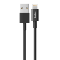 Кабель Lightning Dorten Classic Series 1m Black Кабель Lightning Dorten Classic Series 1m Black