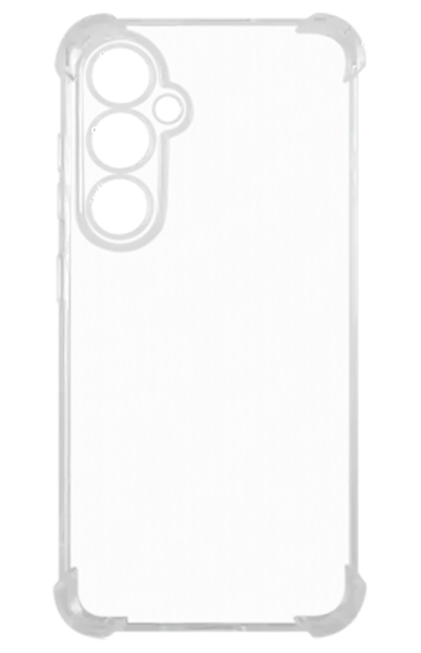 Накладка силикон iBox Crystal для Samsung Galaxy S25, с усиленными углами (прозрачный)