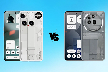 Nothing Phone (3) vs Nothing Phone (3a) Pro - флагман против середнячка