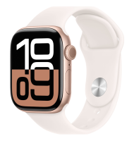 Apple Watch Series 10 GPS 42mm Aluminium Case with Rose Gold/Light Blush Sport Band S/M (MWWH3) Apple Watch Series 10 GPS 42mm Aluminium Case with Rose Gold/Light Blush Sport Band S/M (MWWH3)