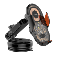 Авто-держатель с беспроводной зарядкой LDNIO MA30-1 Wireless Car Charger Phone Holder Black