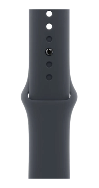 Apple Watch SE (2024) GPS 40mm Aluminum Case with Midnight/Midnight Sport Band S/M (MXE73)