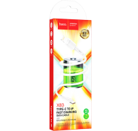 Кабель USB-C to Lightning HOCO X83 PD 20W, 1m белый