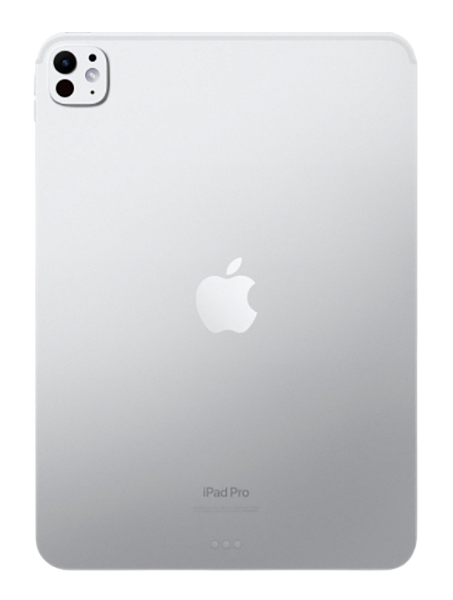 Apple iPad Pro 13 (2024) M4 256Gb Wi-Fi Silver стандартное стекло