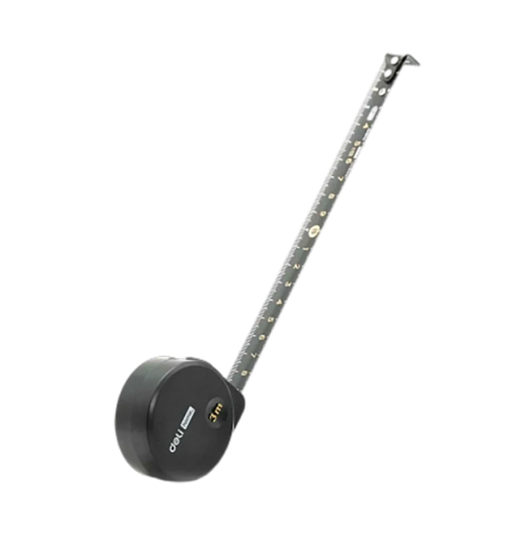 Рулетка Xiaomi Deli Home Series 3m HT8316 Black