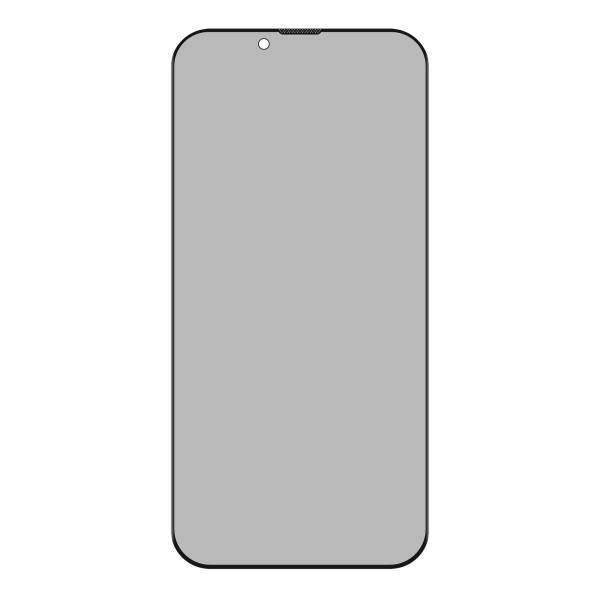 Стекло защитное для Apple iPhone 14 Plus/13 Pro Max Hardiz Full Screen Cover Privacy (2.5D) черное