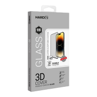 Стекло защитное для Apple iPhone 14 Pro Hardiz Full Screen Cover (3D) черное