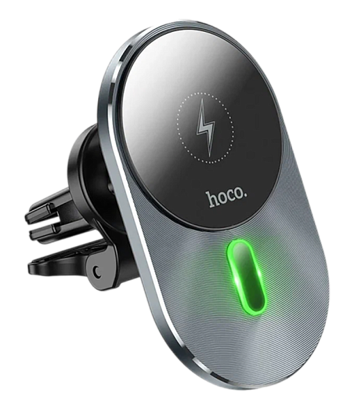 Автодержатель с беспроводной зарядкой Hoco CA91 Magic magnetic wireless