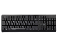 Клавиатура Qumo office Element К65, проводная, 104 клавиши Black