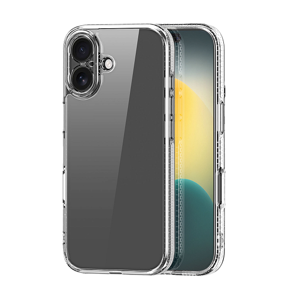 Чехол для iPhone 17, Dux Ducis серия Clin Series Case, усиленный, прозрачный