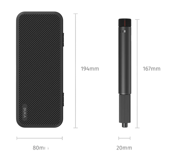 Портативный гравер ATuMan Duka EP1, Black