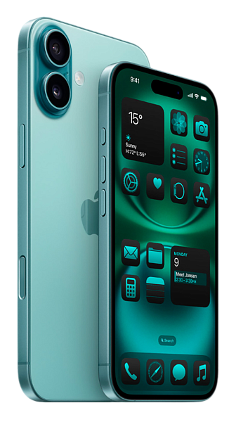 Apple iPhone 16 256ГБ Teal (Зеленый) Sim+eSim