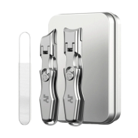 Маникюрный набор Xiaomi Jingyan Large Opening Nail Clipper Nail File Set JZ01H Silver