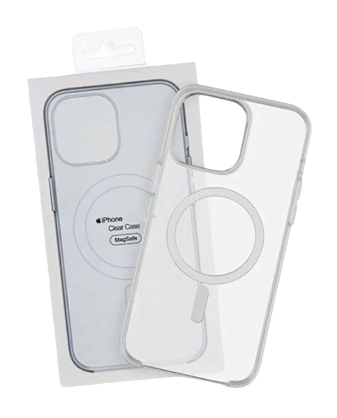 Чехол для iPhone 16 MagSafe Clear Case без анимации прозрачный