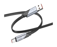 Кабель Hoco U119 USB to Type-C 5A, 1.2м черный