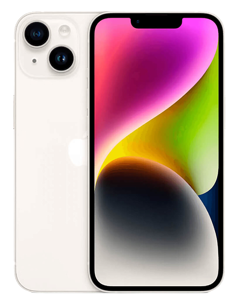 Apple iPhone 14 128ГБ Starlight (Сияющая звезда) (A2884) 2sim
