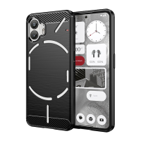 Чехол для Nothing Phone (2) Caseport противоударный серия Carbon черный