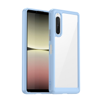 Чехол для Sony Xperia 10 V Caseport противоударный с синими рамками