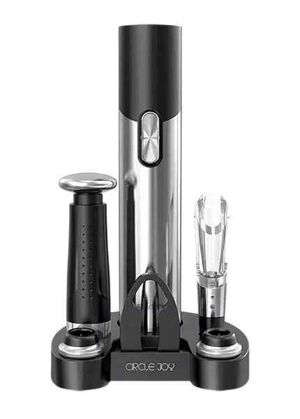 Винный набор Circle Joy Wine and Beer 2 в 1 rechargeable (CJ-TZ09) EU Black