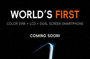 Знакомьтесь: это первый смартфон с цветным экраном E-Ink