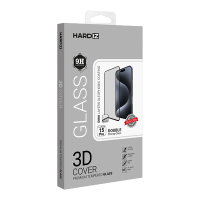 Стекло защитное для Apple iPhone 15 Pro Hardiz Full Screen Cover (3D) черное