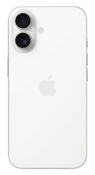 Apple iPhone 16 128ГБ White (Белый) Sim+eSim
