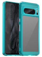 Чехол для Google Pixel 8 Pro Caseport противоударный с бирюзовыми рамками Чехол для Google Pixel 8 Pro Caseport противоударный с бирюзовыми рамками