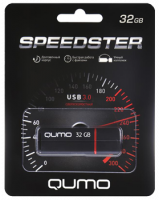 USB-накопитель Qumo Speedster USB 3.0 32GB Black