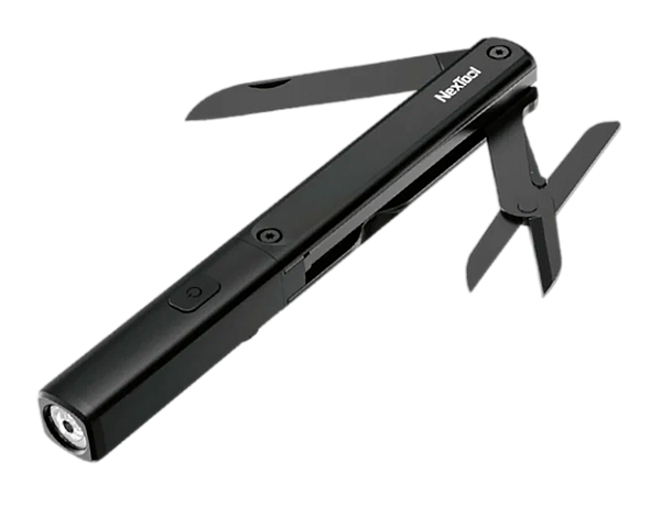 Мультитул фонарик-ножницы-нож Xiaomi Nextool N1 3в1 NE20026 Black