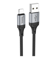 Кабель Hoco X102 Fresh USB to Lightning 2.4A, 1м черный Кабель Hoco X102 Fresh USB to Lightning 2.4A, 1м черный