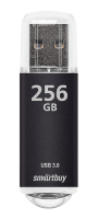 USB-накопитель 256Gb SmartBuy V-Cut, USB 3.0/3.1, черный