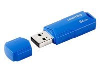 USB-накопитель 64Gb Smartbuy Clue, синий