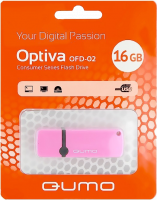USB-накопитель Qumo Optiva 02 USB 2.0 16GB Pink USB-накопитель Qumo Optiva 02 USB 2.0 16GB Pink