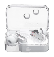 Наушники Aksberry B21 Crystal TWS с функцией активного шумоподавления (ANC+ENC) White